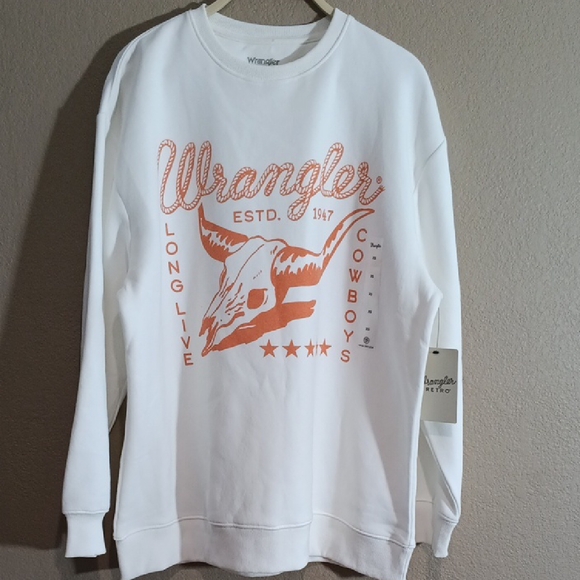 Wrangler Tops - Wrangler Womens 1947 Oversized Pullover